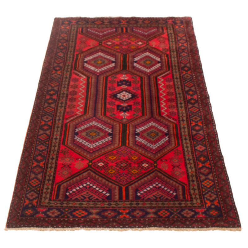 Tapis rouge Clayberg 3 pi 10 po x 7 pi 3 po