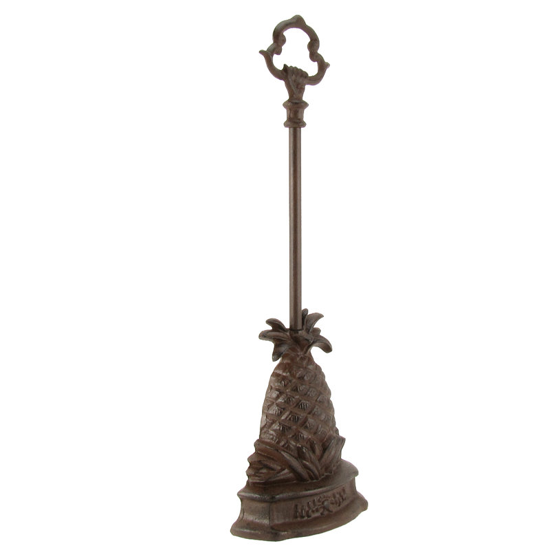 Pineapple Heavy Cast Iron Weighted Floor Stop