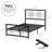 Venice Metal Platform Bed-1910164600-1910164602