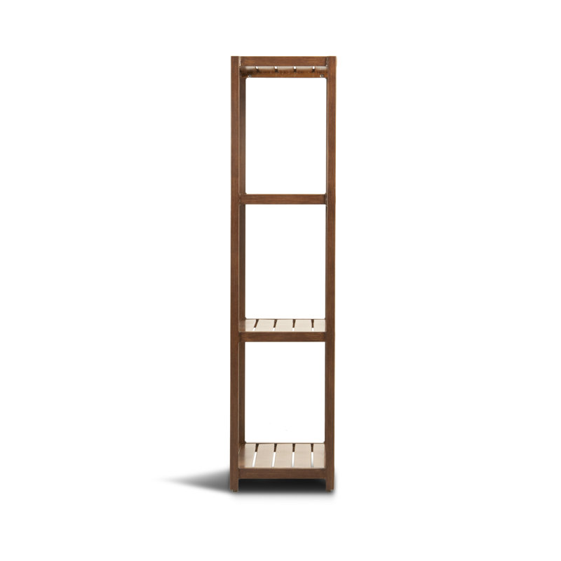 Parsons Outdoor Shelving Unit -Hand Painted Aluminum - 65" H x 36" W x 15.75"