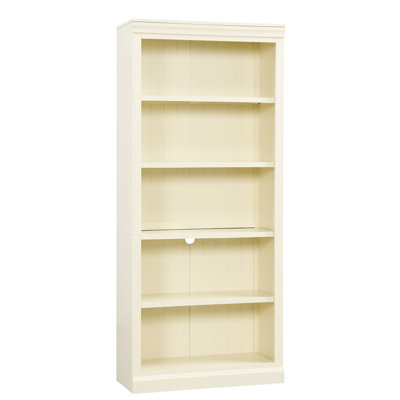 83.4" High Storage Bookcase With Led And Adjustable Shelving, Suitable For Office Living Room Elegance, Beige Yellow Decorative Bookshelf Strip Shelves, Cable Hole Well - Organized Cables, +