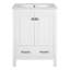 Meuble-lavabo de 24 pouces avec lavabo encastré intégré et armoire de rangement avec 2 portes et 1 tiroir. Comprend une tablette de porte à double couche, conception à fermeture en douceur-1285041146