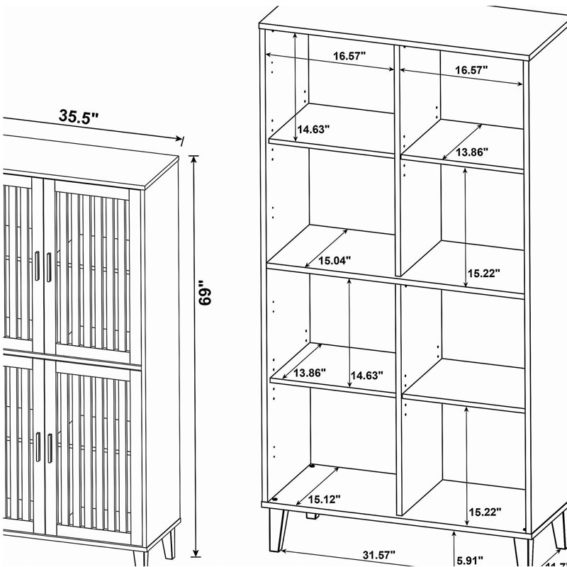 Armoire d'appoint haute Sakai
