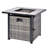 Polyethylene (PE) Wicker 4 - Person Seating Group with Fire Pit-73176274