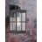 Amara Transitional Outdoor Wall sconces 13-in Clear Glass-Matte Black