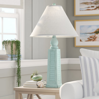29" Shutter Table Lamp with Shade