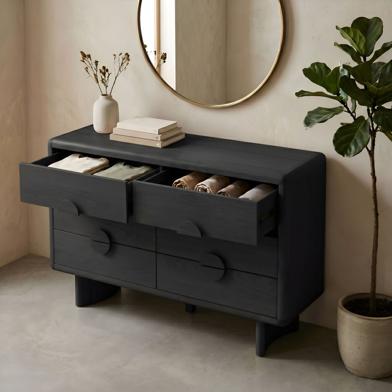 Commode Circa, noir, Black