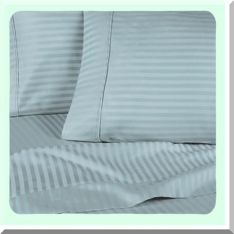 LuxurySoft Sheet Set - 400 Thread Count, Hypoallergenic, Silky Smooth, Deep Pocket, Wrinkle Resistant, Breathable, Hotel Quality, Eco-Friendly