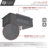 Bright STYLISH 30 inch Single Bowl Undermount Kitchen Sink with Grid and Basket Strainer-44650991-131083833