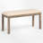Farmhouse 6 Piece Dining Set Kitchen Table Set With Bench,,dining room set,dinning table set-1449569318