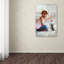 «Girl with Kitten» par Armand, reproduction sur toile-21651356