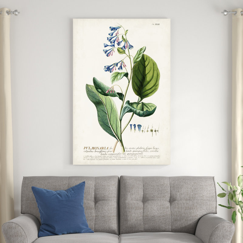 " Alluring Botanical V ", 48" H x 32" W