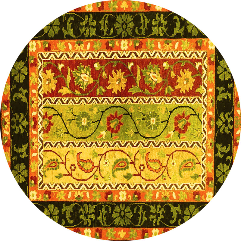 Performance Oriental Indoor Rug, Square 6'