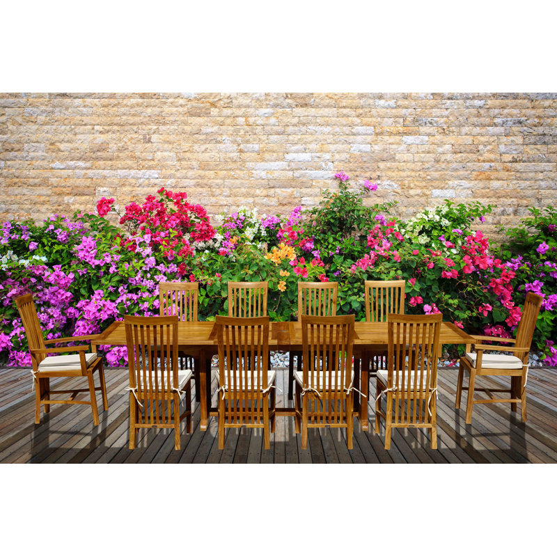 Ciel Outdoor Teak Dining Armchair