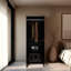 Armoire haute à 2 portes en noyer teint-118043134