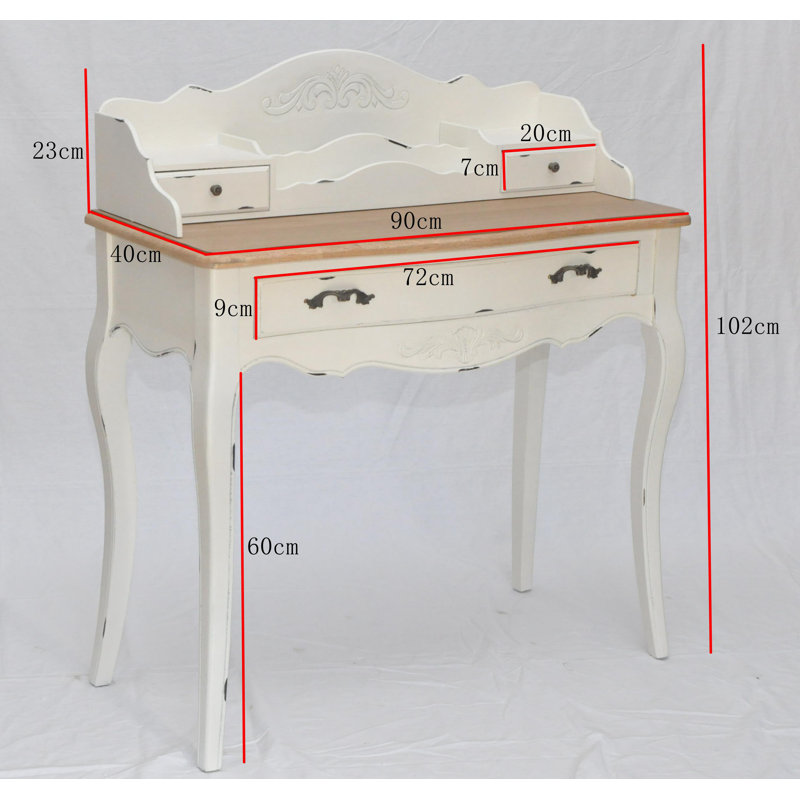 Buckner 90cm W Rectangle Writing Desk