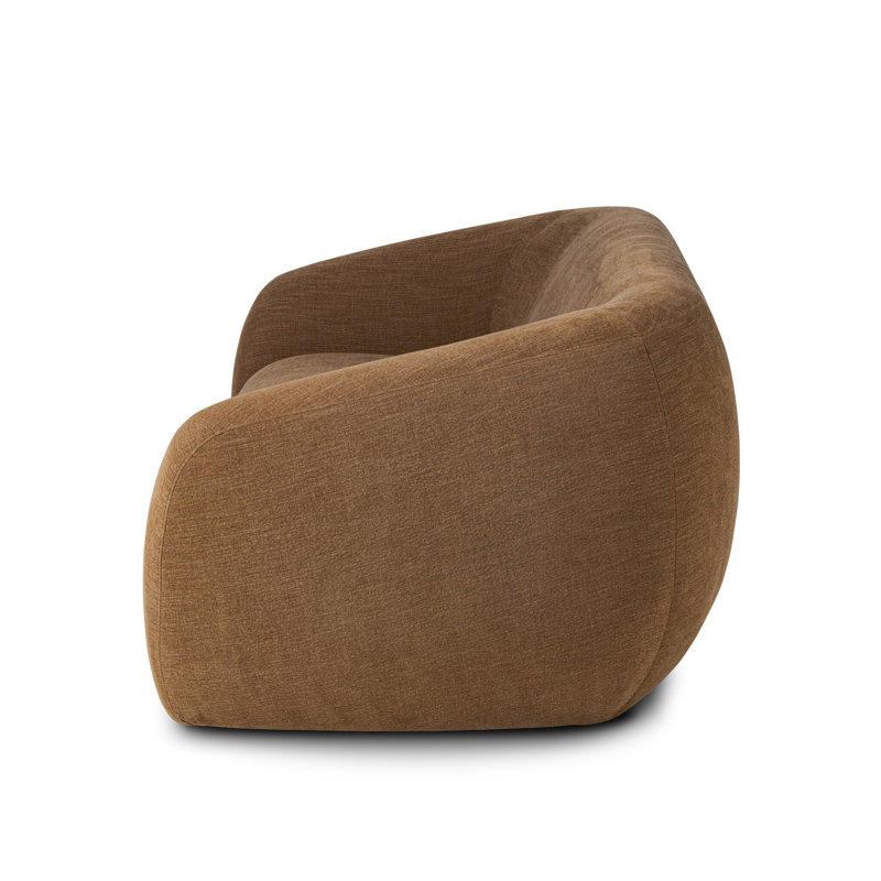 Channing Sofa, Laughlin Ochre 97% Polyester/3% Flax/Linen