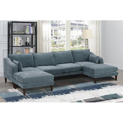 Kaiayyi Upholstered U-Shaped Sectional Symmetrical