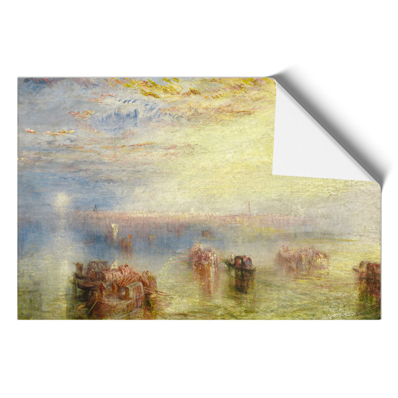 Approach to Venice by Joseph Mallord William Turner - Frameless Print, 21cm H x 30cm W x 0.1cm D