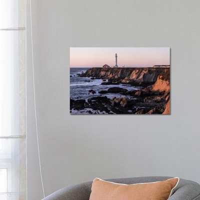 Point Arena Lighthouse by Heather Roberson - Wrapped Canvas Print