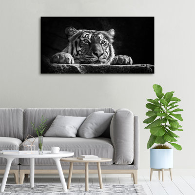 Tiger - No Frame Print on Canvas