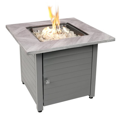 Endless Summer, The Francesca, 30" Square LP Gas Fire Pit