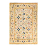Classic One-of-a-Kind 6' 1" X 9' 0" Hand Knotted Area Rug