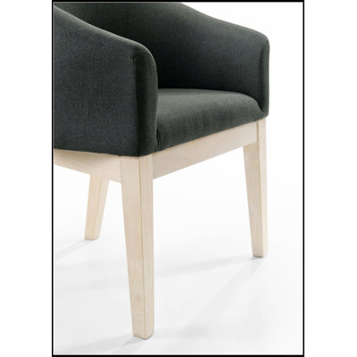 Ensemble de 2 chaises d'appoint en tissu de 23 pouces de large, parfaites pour ajouter confort et style à tout espace de vie