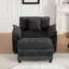 Chaise d'appoint rembourrée avec coussins Abigail
