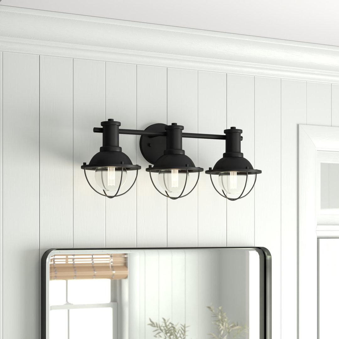 Perego 3-Light Dimmable Vanity Light Beachcrest Home™ 