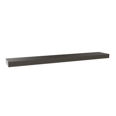 Painted Wood Floating Shelf
