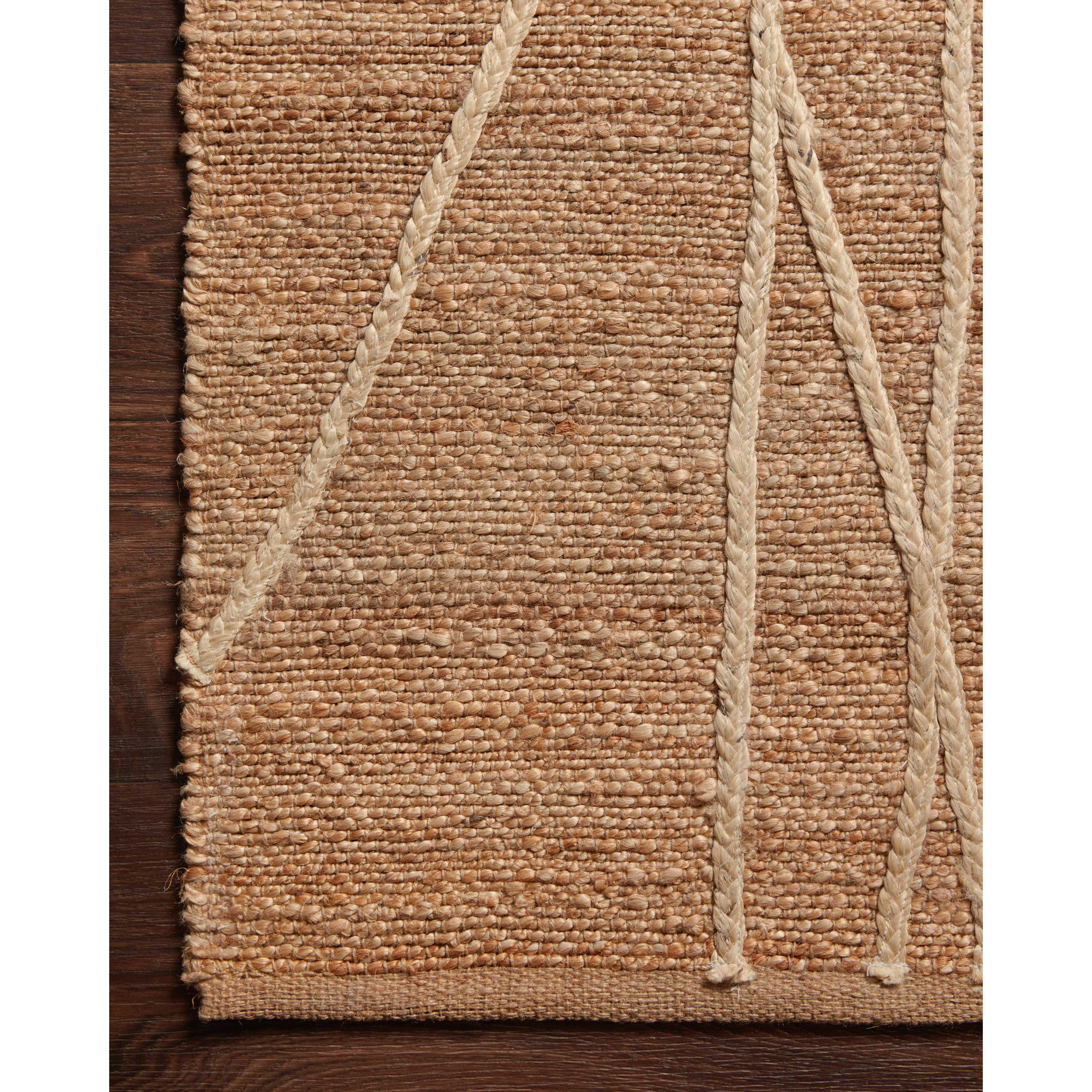 Albemarie Handmade Jute / Sisal Tan Rug, Rectangle 2'3" x 3'9"