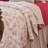 Iria Red/White Standard Cotton Reversible Quilt Set-752976588