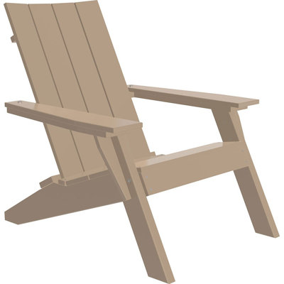 Chaise adirondack pliante en plastique Giraud