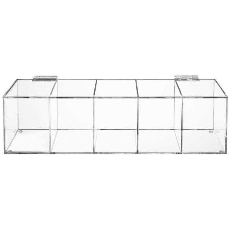 MyGift Plastic Tea Box