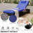 Set of 2 PE Wicker Chaise Lounge Chairs – Adjustable Backrest Recliners with Cushions, Brown Rattan Pool Loungers for Patio, Poolside, Garden-1679105452