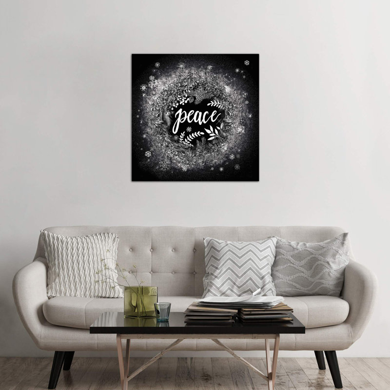 Frosty Peace by Mary Urban - Wrapped Canvas Print, 93.98 cm H x 93.98 cm W x 1.91 cm D