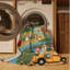 Tapis de transport brun lavable à la machine-407110435
