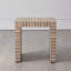 Table de bout gigogne Sienna - noyer / os