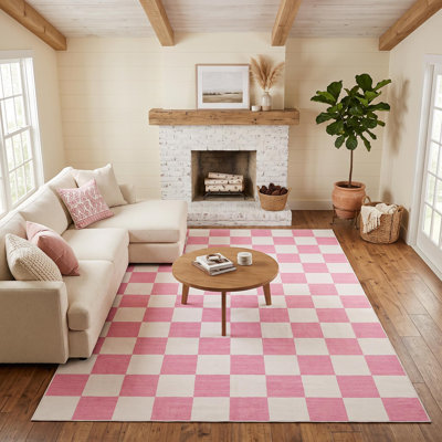 Tapis pliable à carreaux colorés, portable et lavable, idéal pour le salon, la chambre ou la chambre d'enfant.