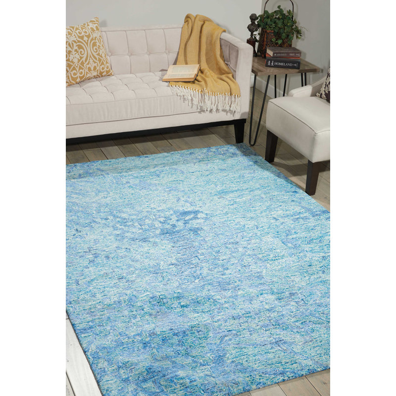 Nyssa Viscose Indoor Rug, Rectangle 5'6" x 7'5"