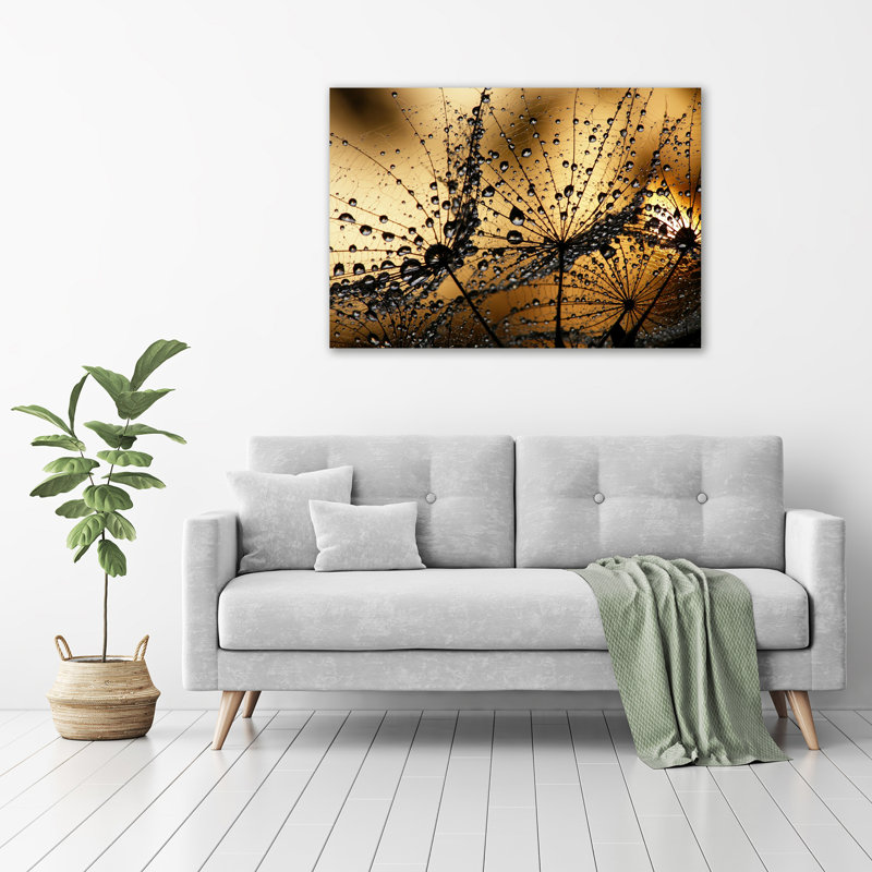 Dandelion Seeds - Wrapped Canvas Print