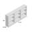 Orient Triple Wide Wood Bookcase, 9 Bookshelf, 36 inch Tall Storage and Display Bookshelf for Home Office and Living Room-1795289853
