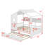 Lit double en bois avec lit gigogne et tablette de rangement-1753164854