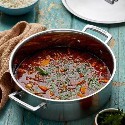 Le Creuset Classic 3-ply Stainless Steel Sauteuse 28cm