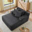Méridienne simple paresseuse, aucun assemblage requis-383602398