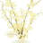 Blanched Eucalyptus Arrangement in Marbled Ceramic Vase