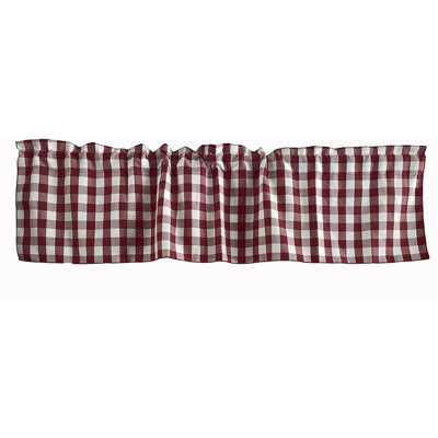 Haideh Gingham Tailored Window Valance