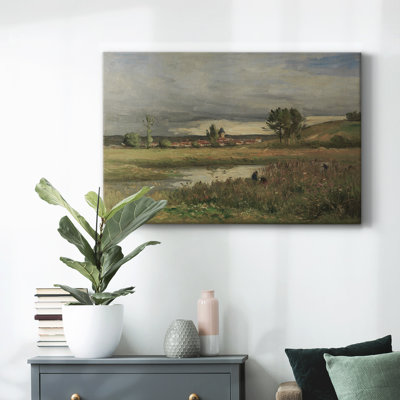 Paysage rétro - CDLIX - impression sur toile tendue