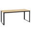 Rectangular Metal Outdoor Dining Table , 175.00cm cm W 78.00cm cm D